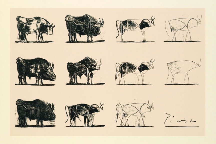 Picasso's Bulls